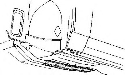 VAN WEZEL 1833325 -  Лонжерон